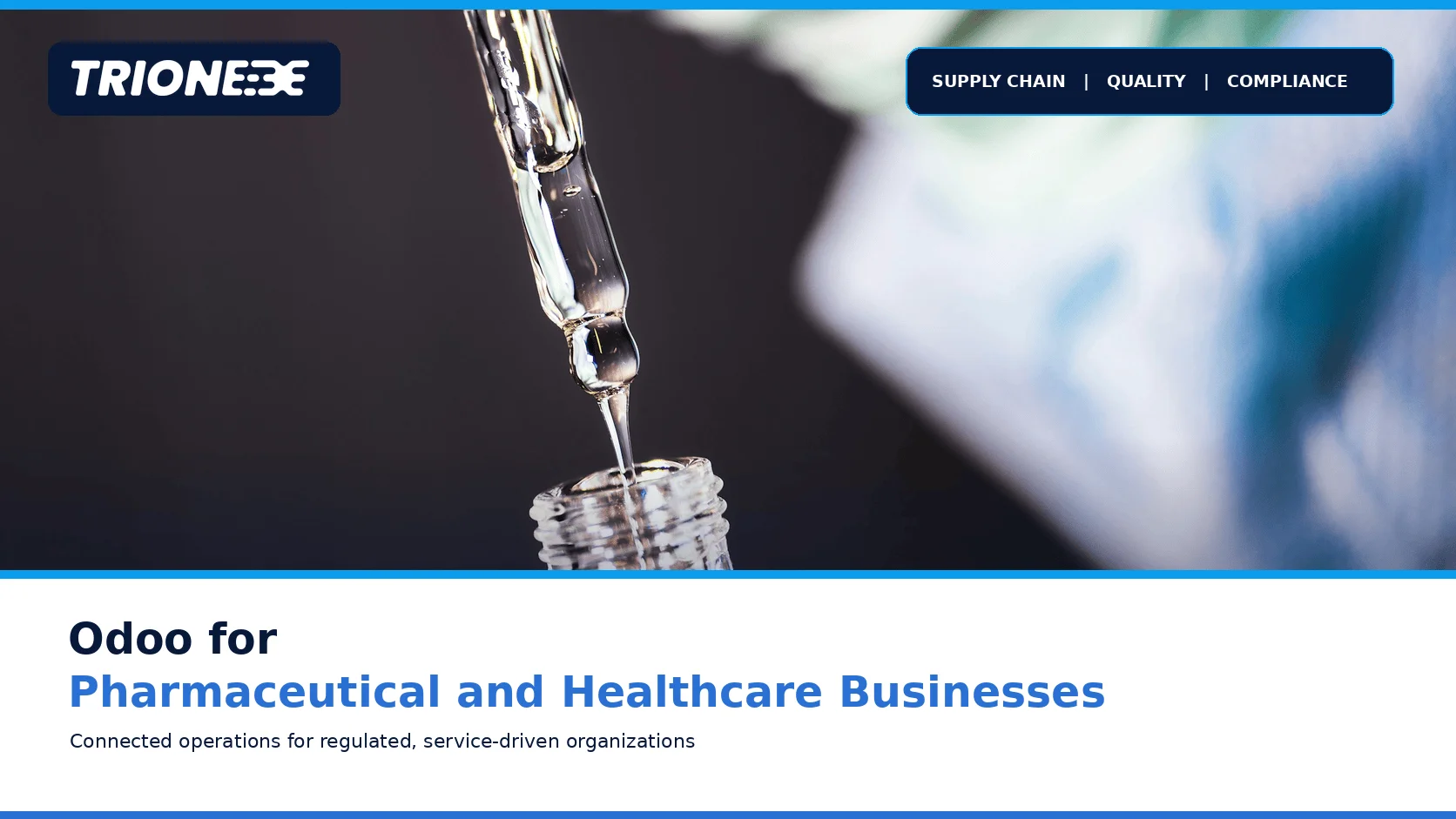 Odoo for Pharmaceutical Business